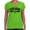 Women's V-Neck Fine Jersey Tee Thumbnail