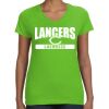 Women's V-Neck Fine Jersey Tee Thumbnail