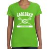 Women's V-Neck Fine Jersey Tee Thumbnail